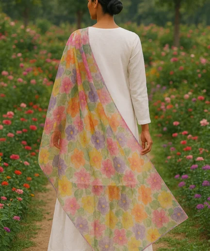 White Farshi Shalwar Kameez